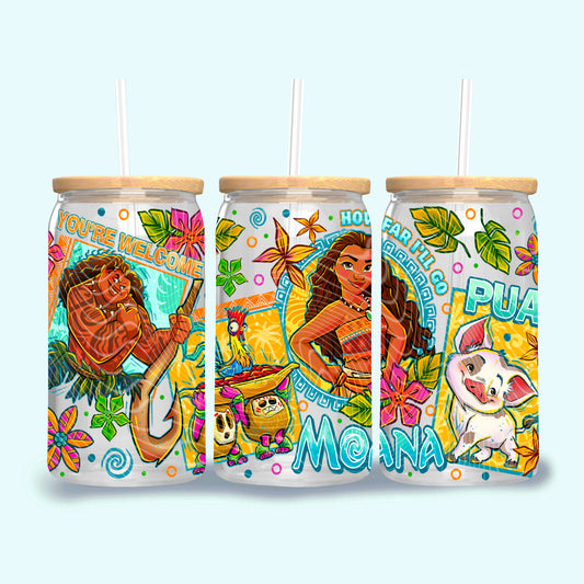 Hawaiian Princess 16 Oz Wrap