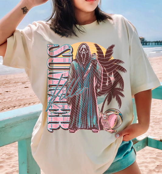 Summer Horror Ghost DTF