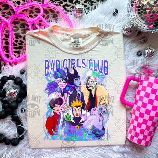 Bad Girls w/o Background DTF