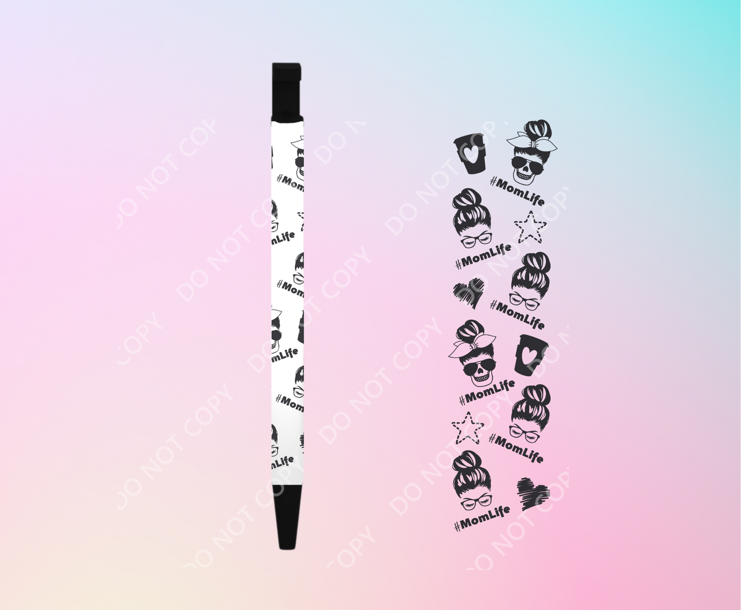 #momLife V2 - UV dtf Pen Wraps