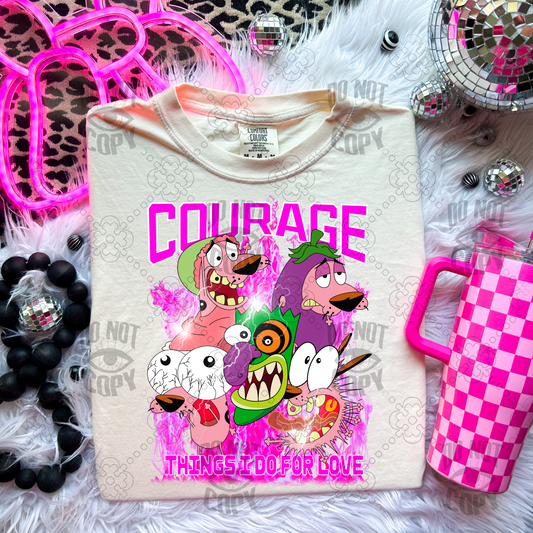 Courage w/o Background DTF