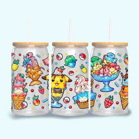 Pocket Monsters Ice Cream 16 Oz Wrap