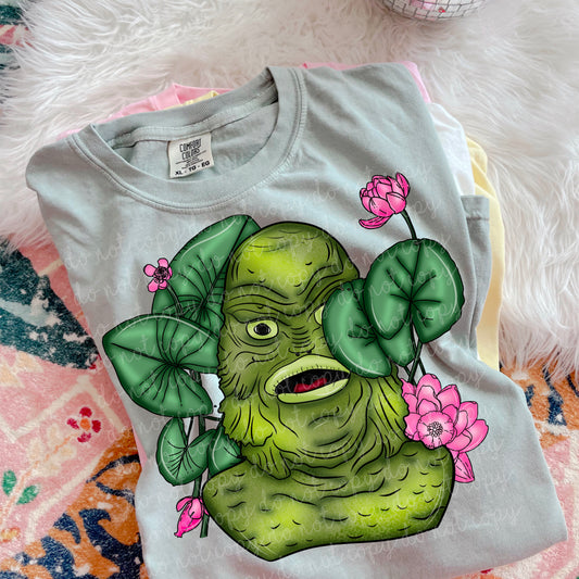 Green Creature DTF - Full Colour