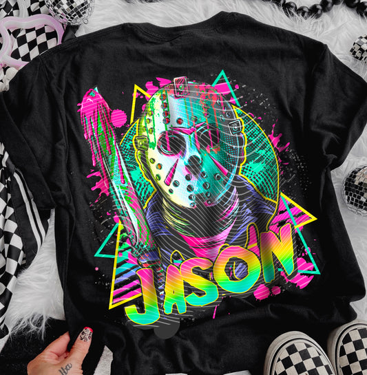 Neon Horror Goalie DTF - Teal