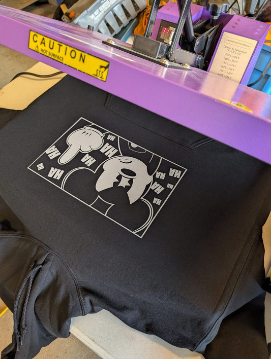 Flipped Off by Mouse DTF