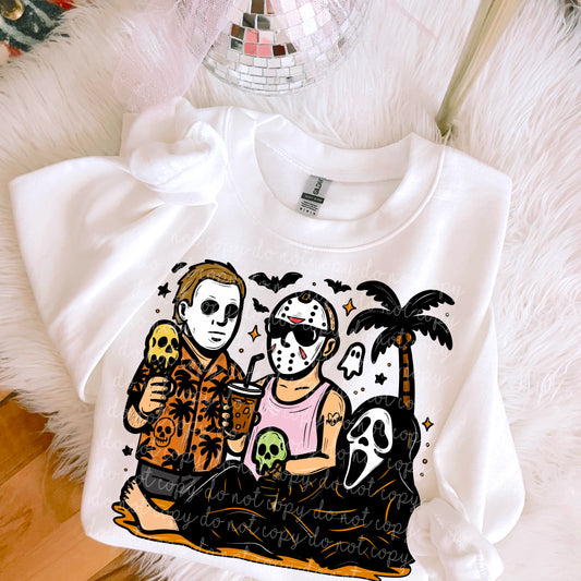 Horror Squad on the Beach DTF