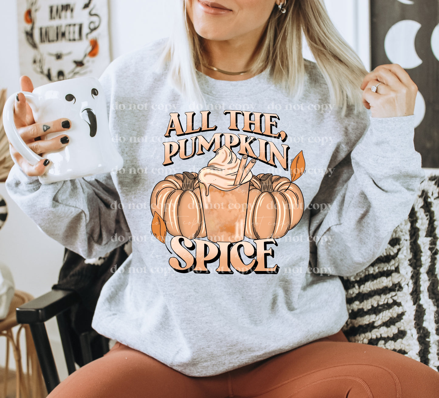All the pumpkin Spice DTF PRINT