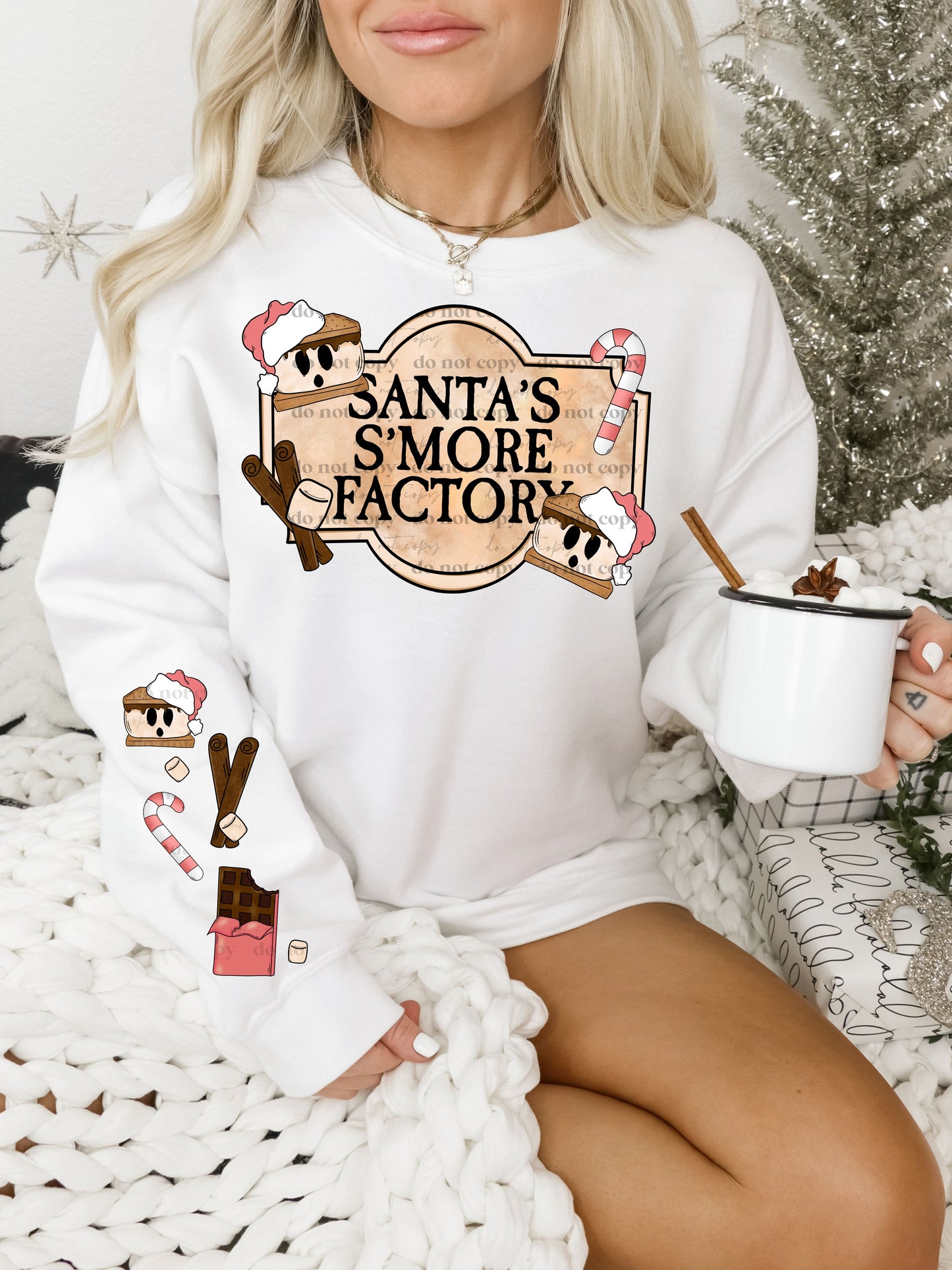 Santa S'more Factory- DTF PRINT
