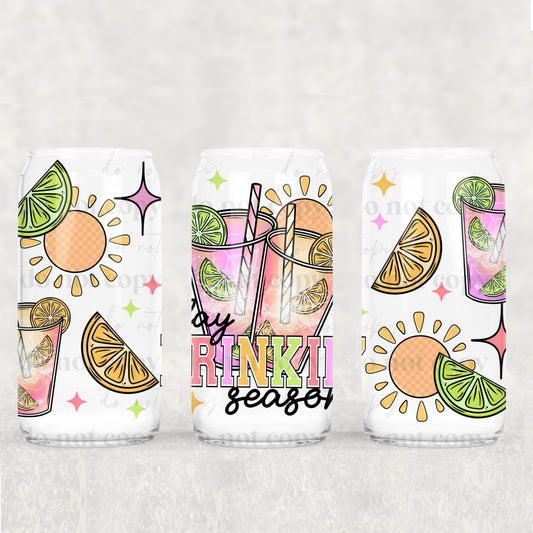 Day Drinking Season 16 Oz Wrap