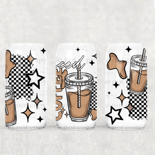 Iced Coffee 16 Oz Wrap