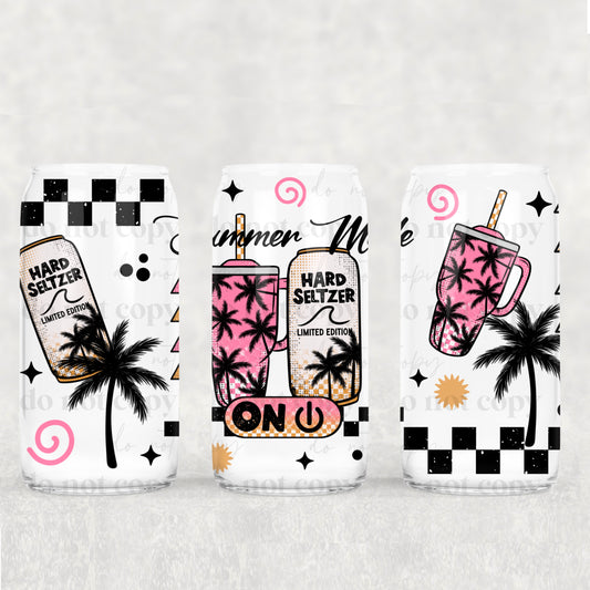 Summer Mode On 16 Oz Wrap - Hard Seltzer