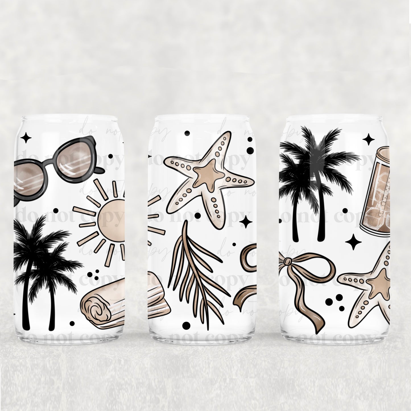 Life Is Better By The Beach 16 Oz Wrap - No Text