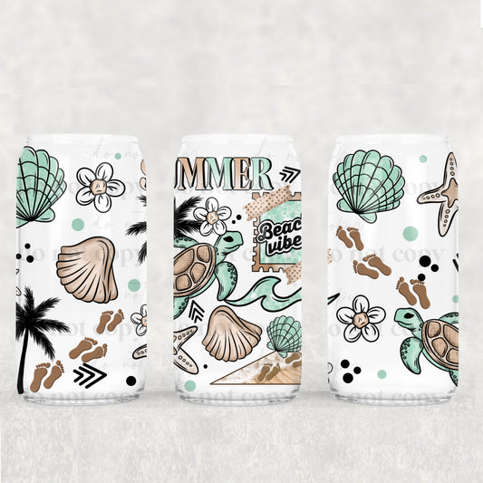 Summer Beach Vibes 16 Oz Wrap