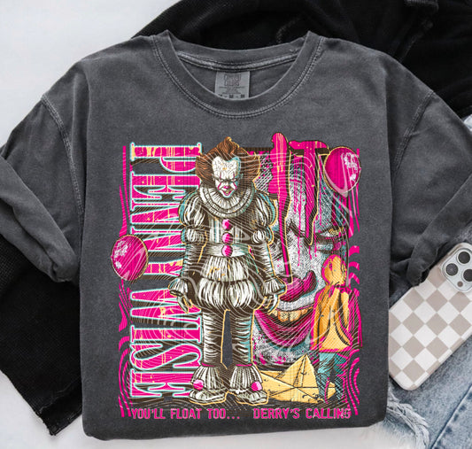 Horror Red Haired Clown DTF