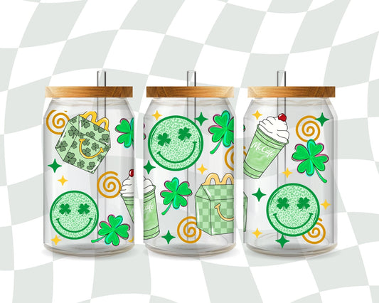 Shamrock Happy 16 Oz Wrap