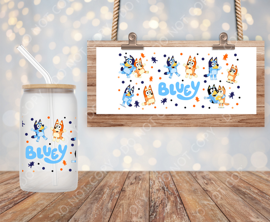 Bluey 16oz wrap
