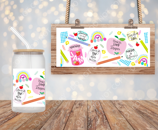 Teach Love Inspire 16oz wrap