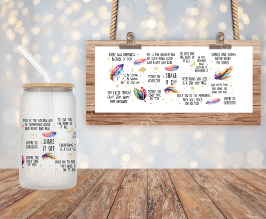 Shake it off 16oz Wrap