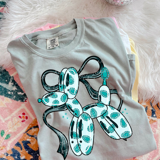 Western Balloon Dog DTF