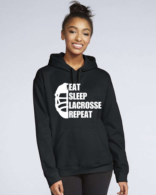 Eat Sleep Lacrosse Repeat