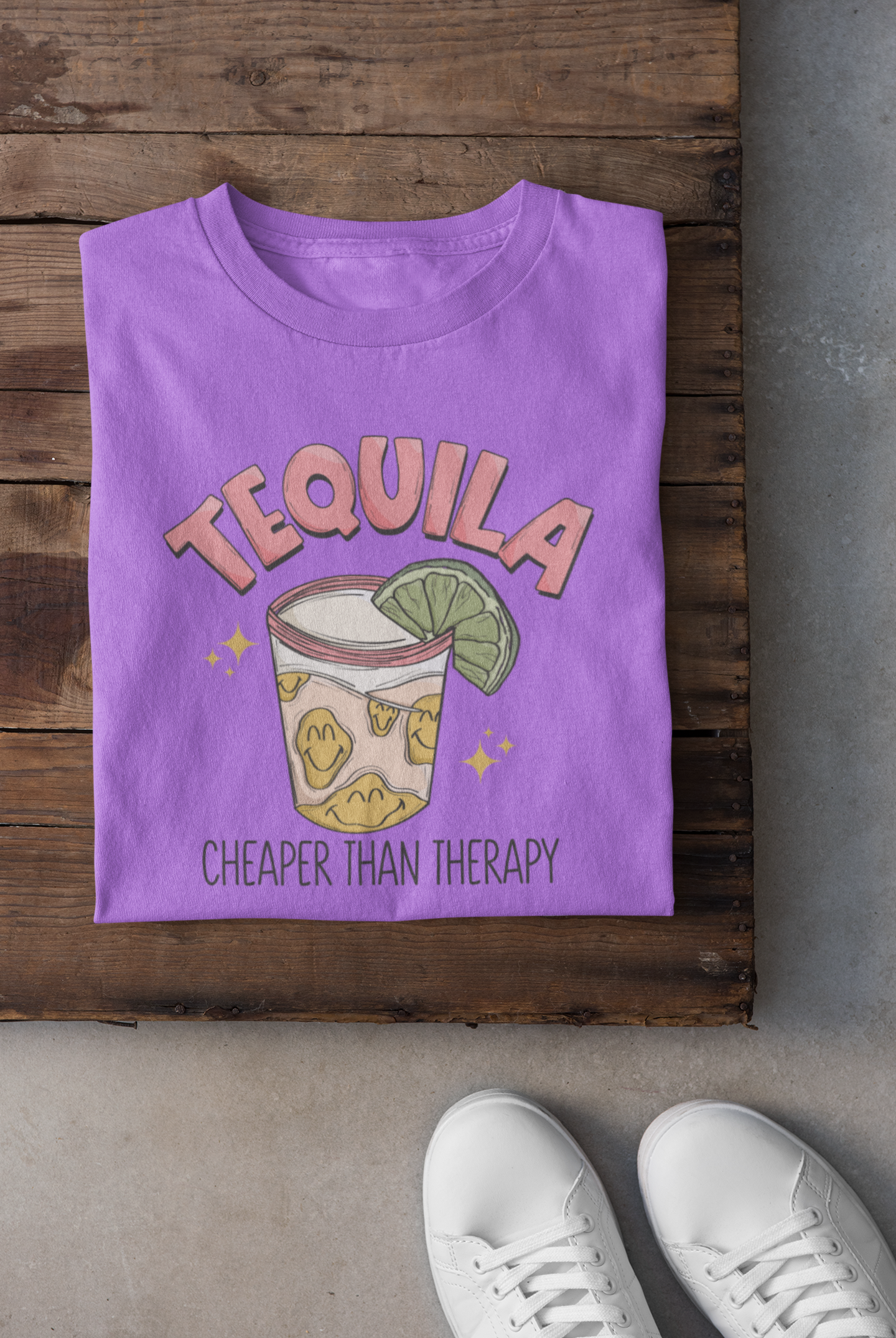 Tequila Cheaper than therapy.   DTF PRINT