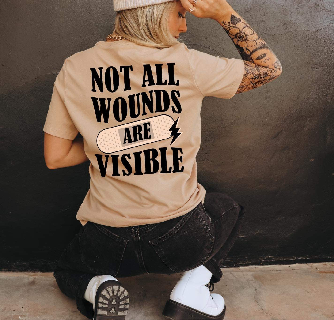 Not All Wounds are visible - DTF PRINT